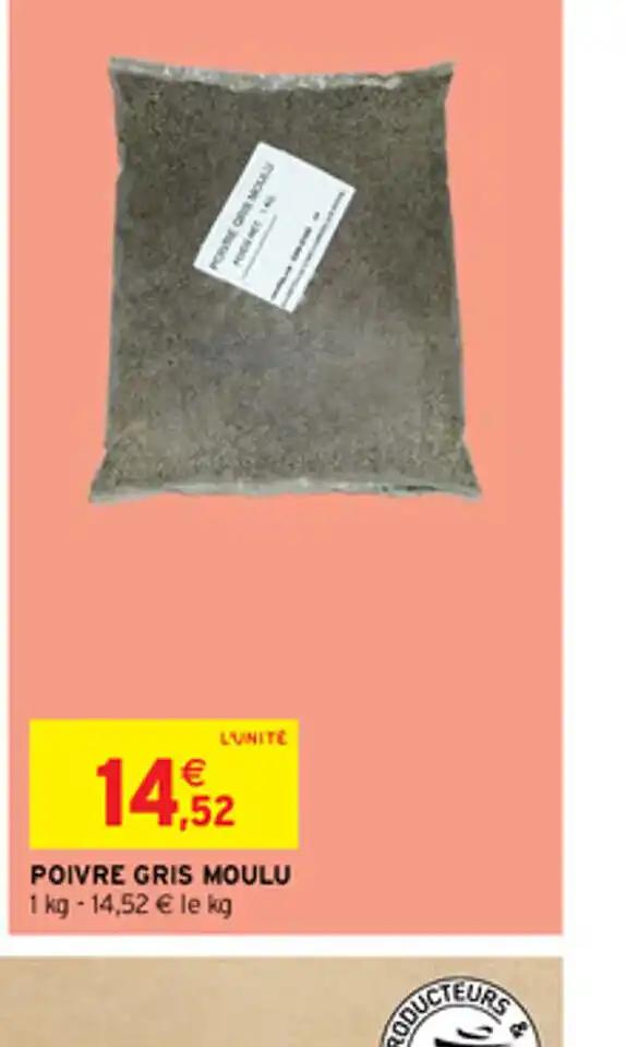 POIVRE GRIS MOULU