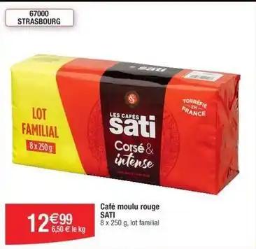 Sati - café moulu rouge