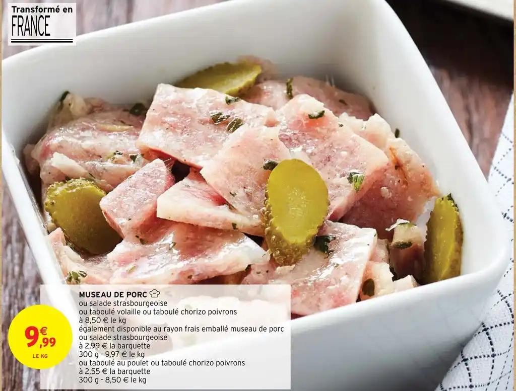 MUSEAU DE PORC