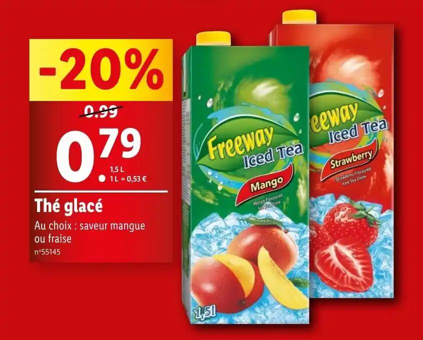 Thé glacé