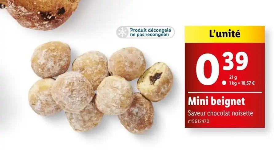 Mini beignet