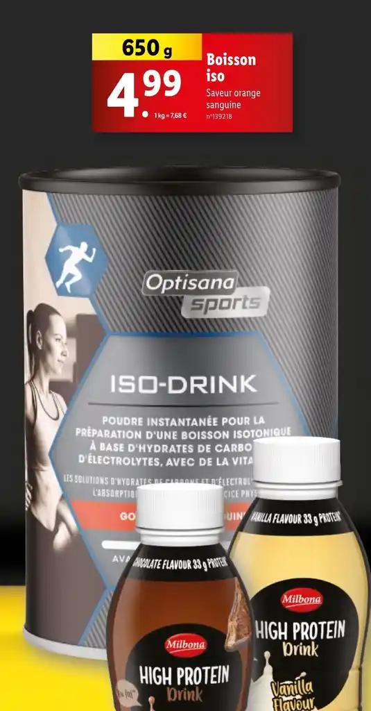 Boisson iso