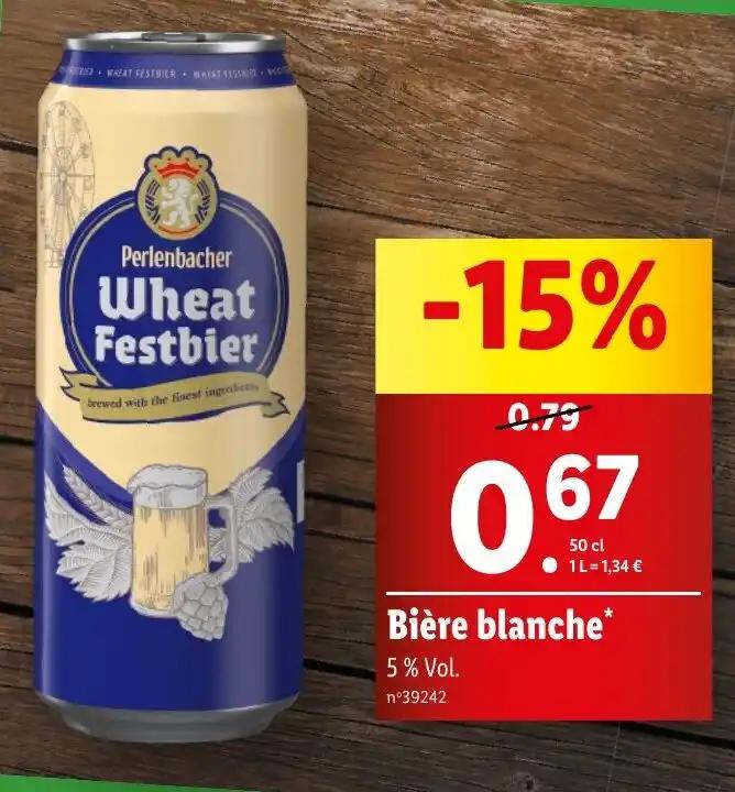 Bière blanche