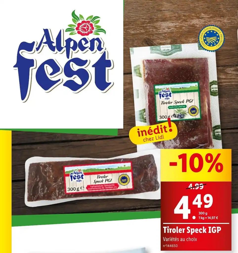 Tiroler Speck IGP