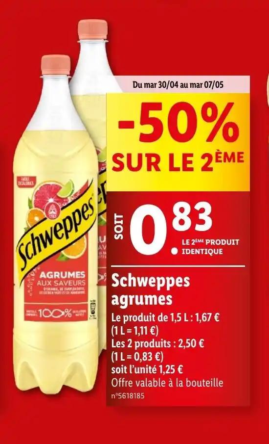 Schweppes agrumes