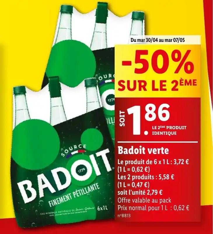 Badoit verte