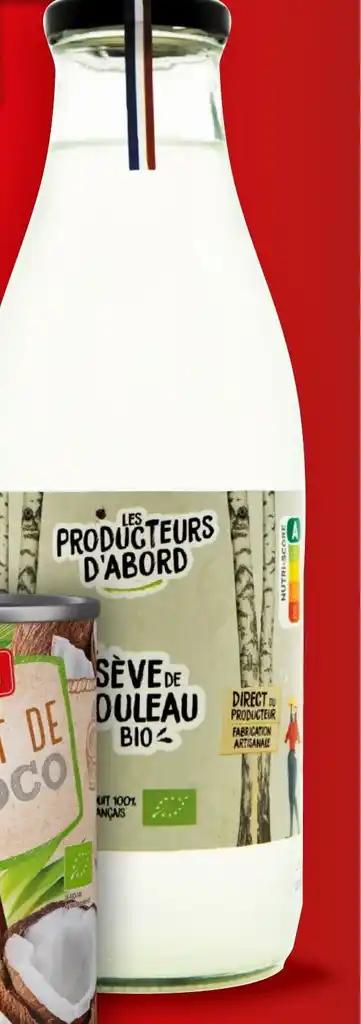 Sève de bouleau Bio