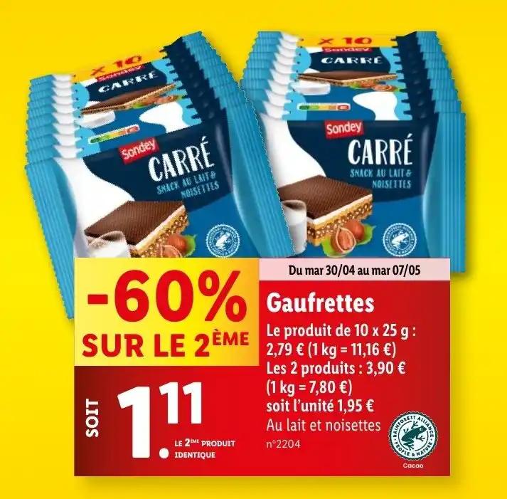 Gaufrettes