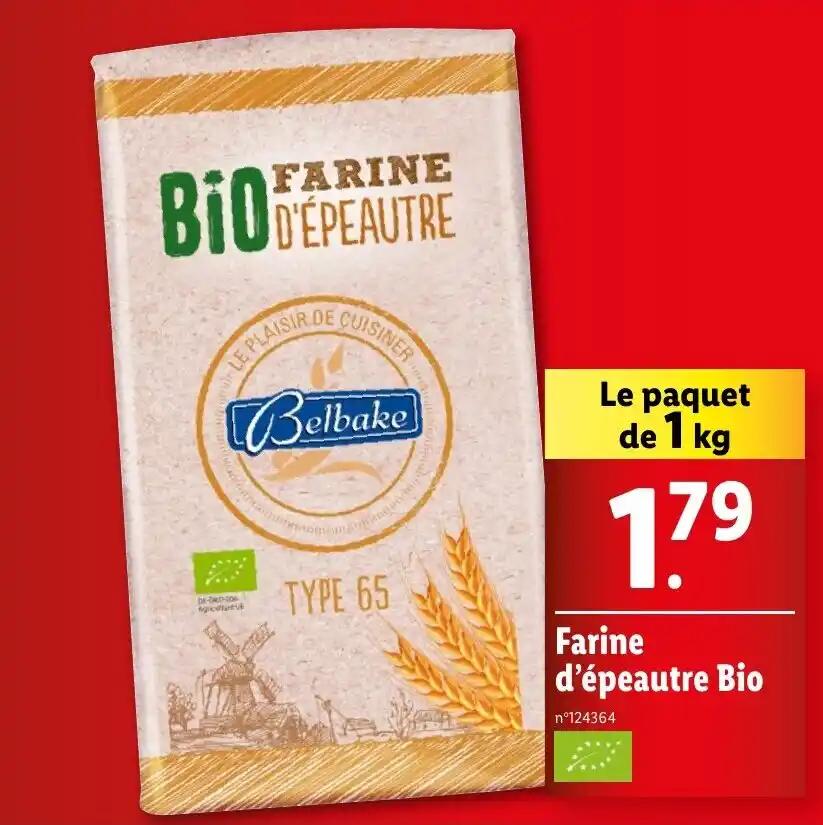 Farine d'épeautre Bio