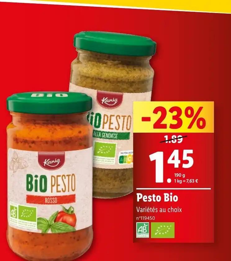 Pesto Bio