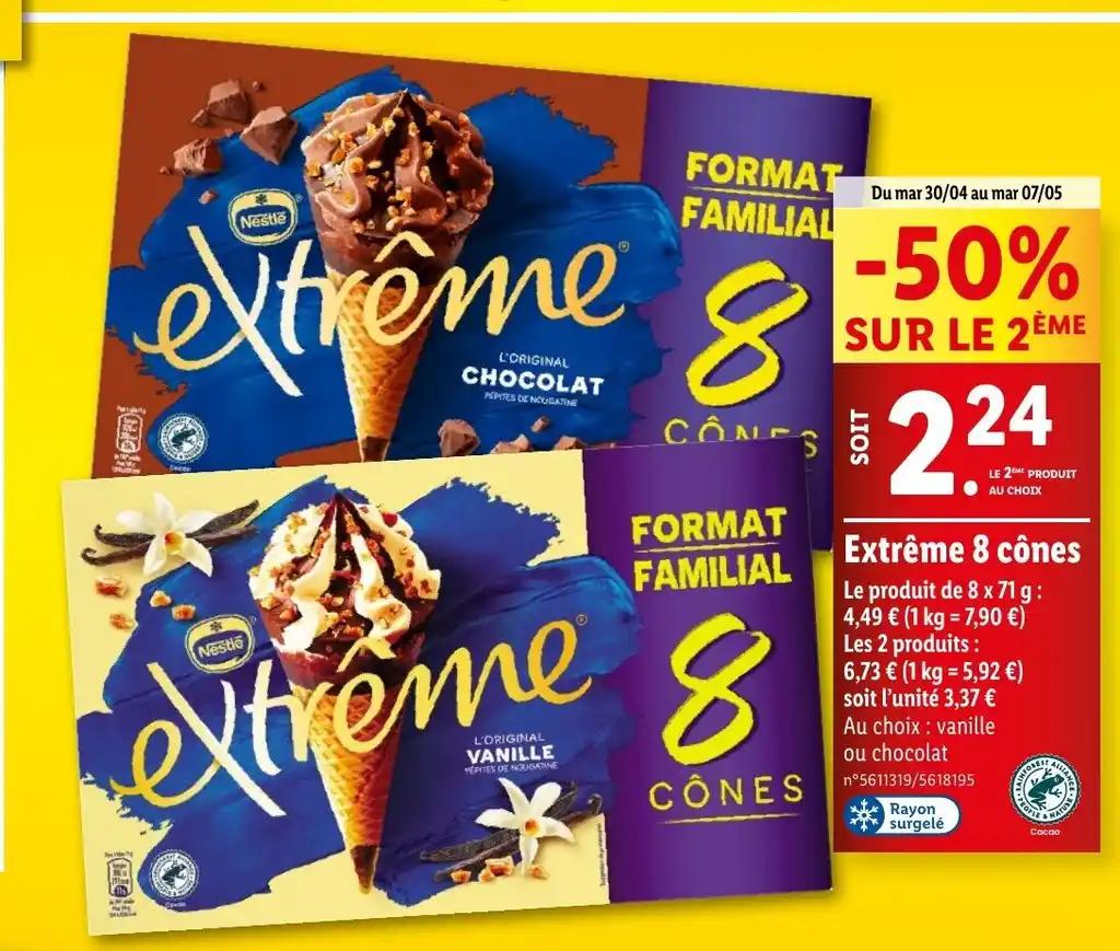Extrême 8 cônes