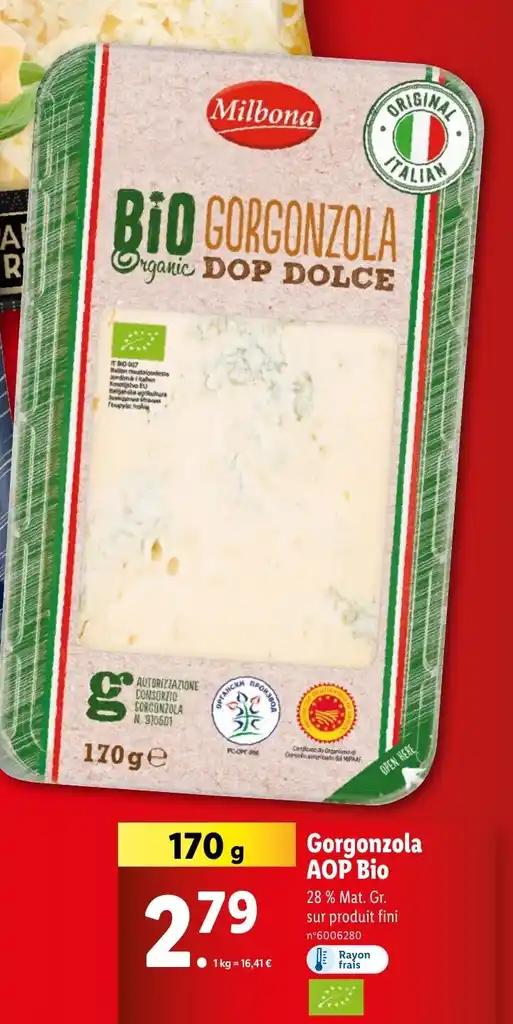 Gorgonzola AOP Bio