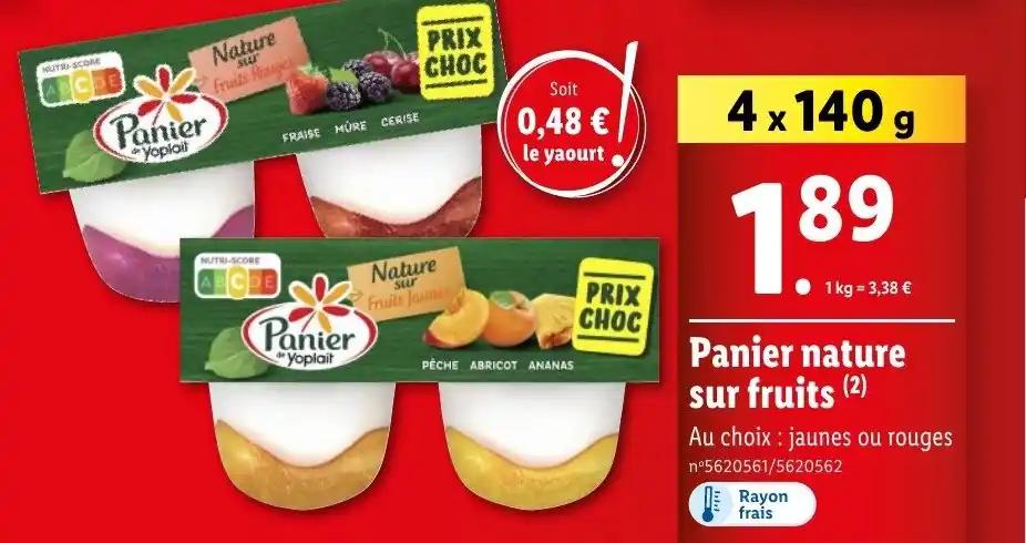 Panier nature sur fruits (2)