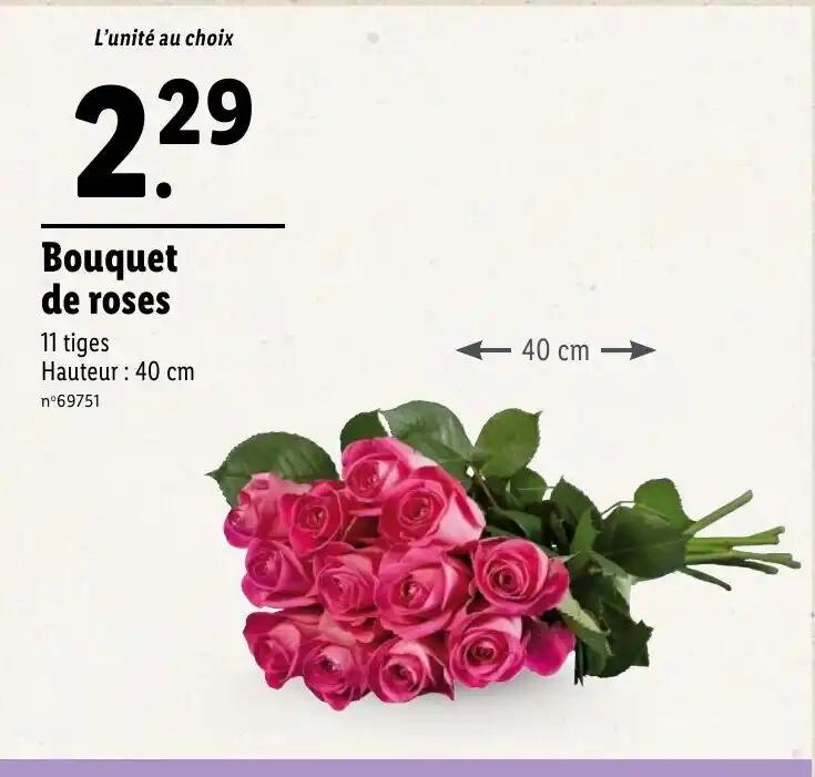 Bouquet de roses
