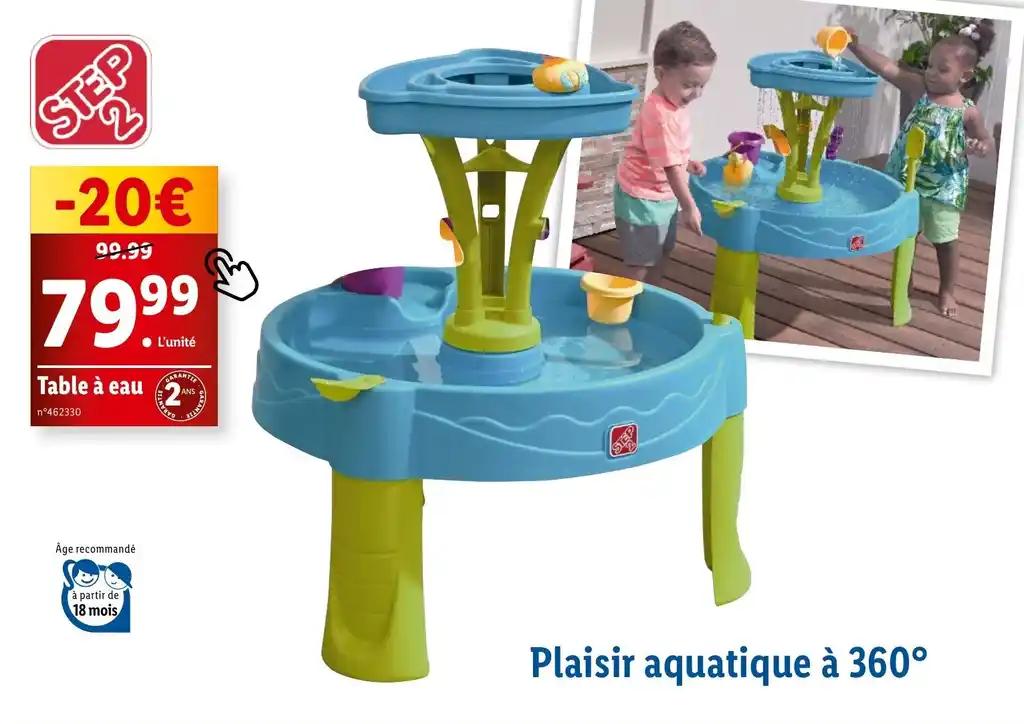 Table à eau
