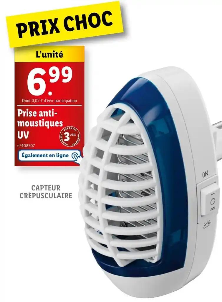 Prise anti- moustiques UV