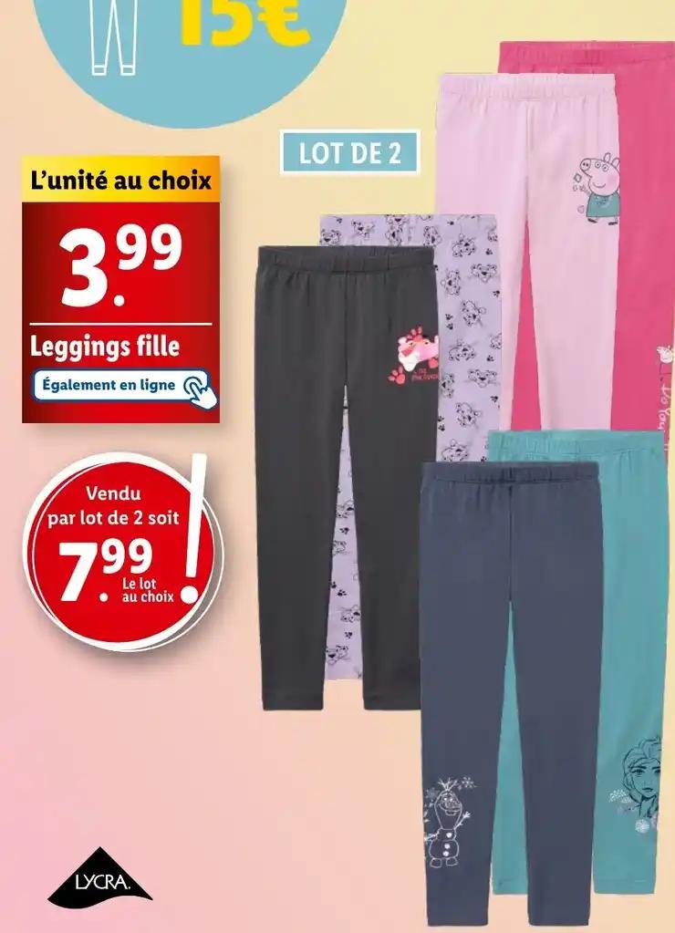 Leggings fille