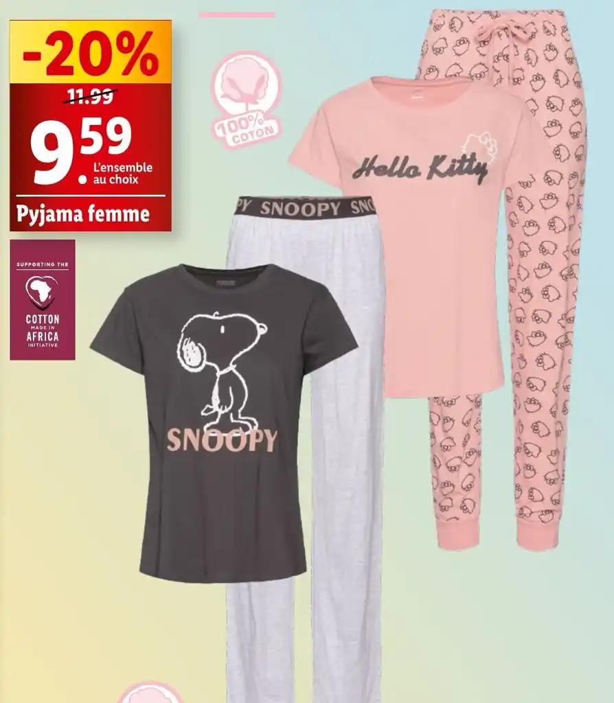 Pyjama femme