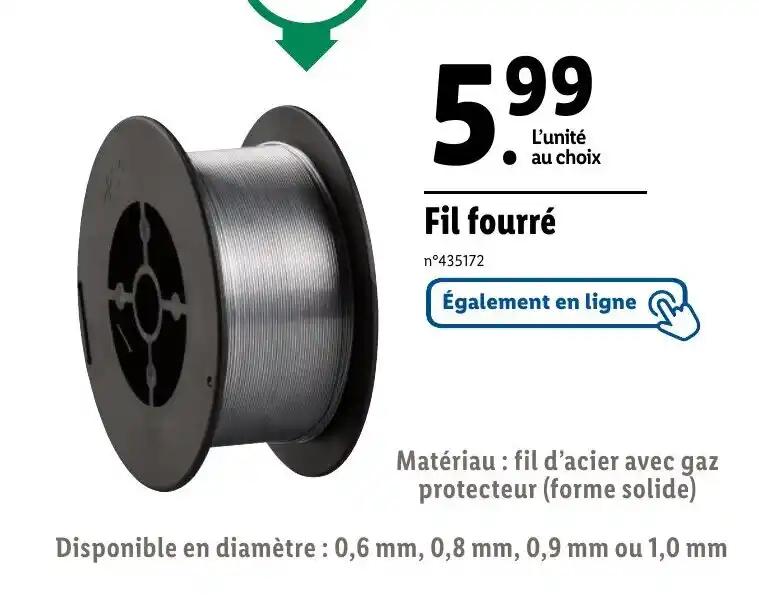 Fil fourré