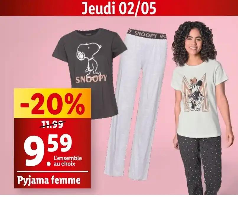 Pyjama femme