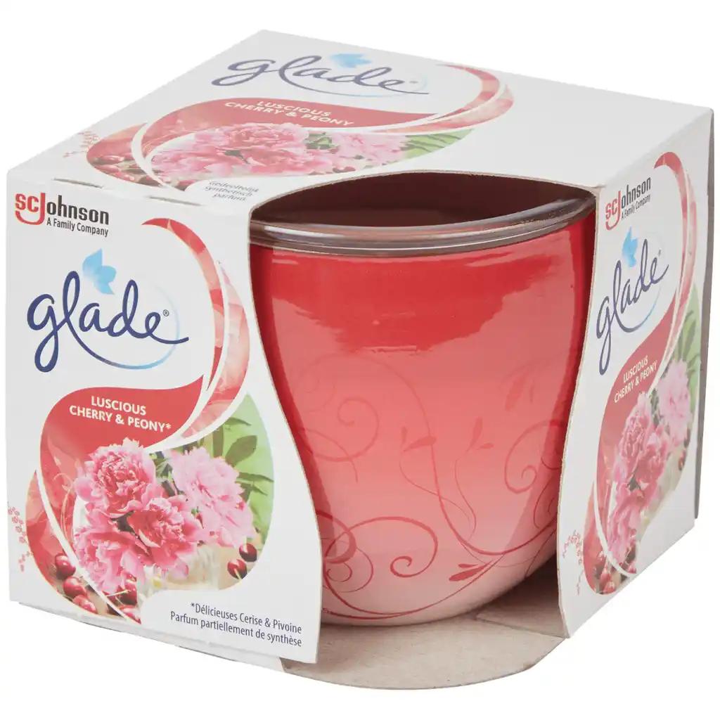 Glade Bougie parfumée Glade Lucious Cherry & Peony