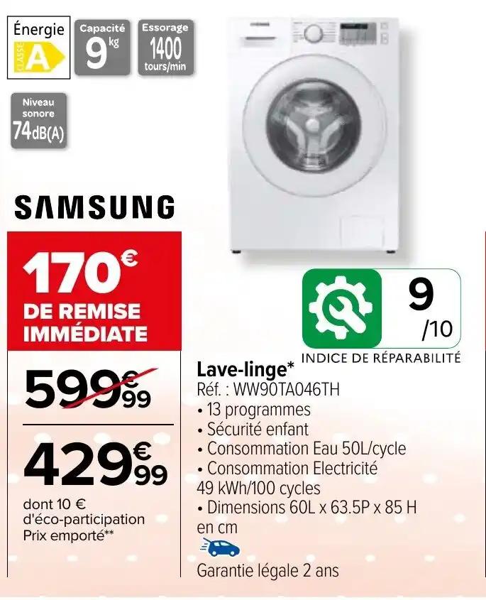 Lave-linge*