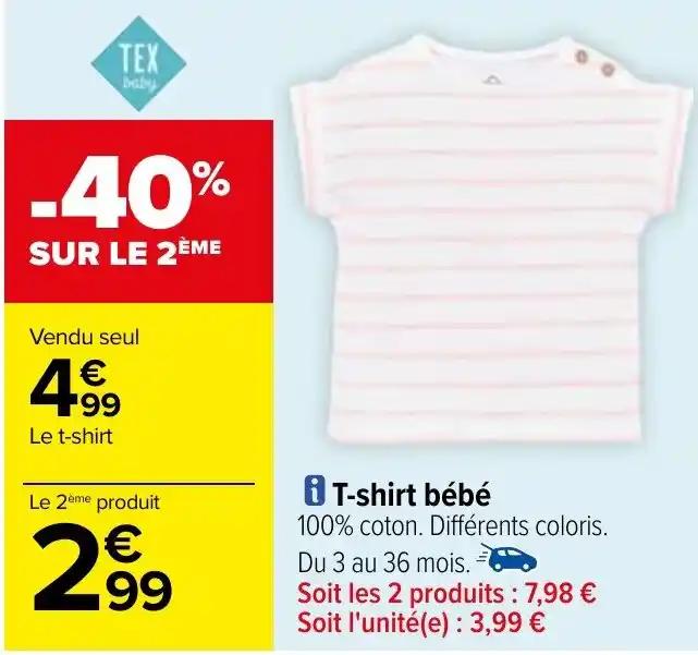 T-shirt bébé