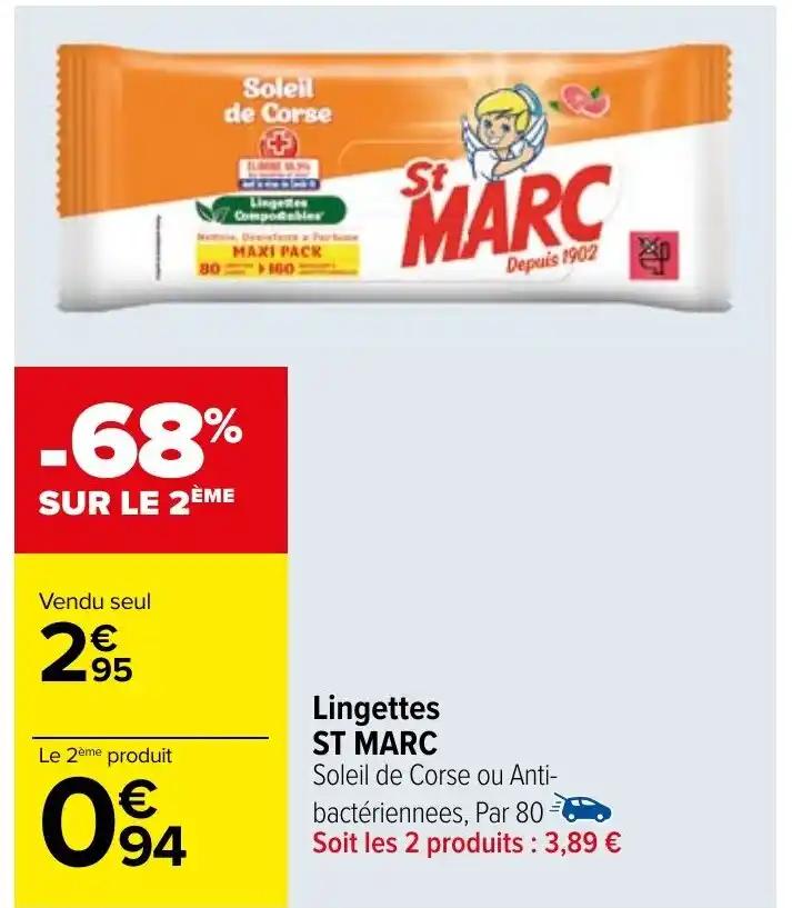 Lingettes ST MARC