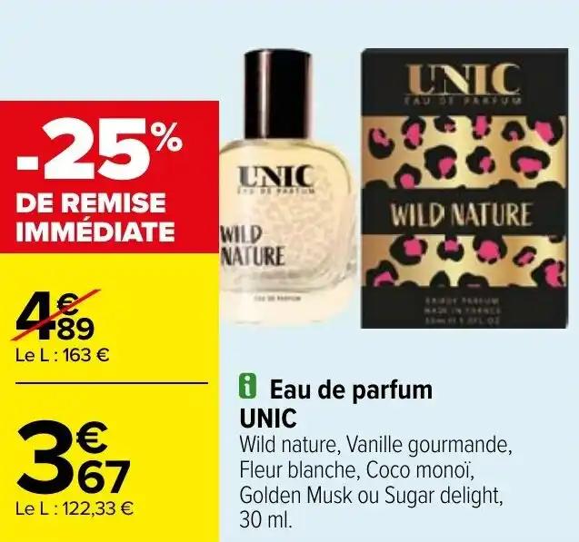 Eau de parfum UNIC