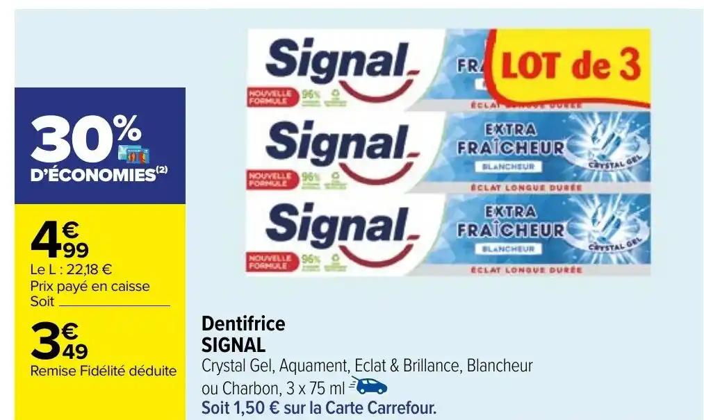 Dentifrice SIGNAL