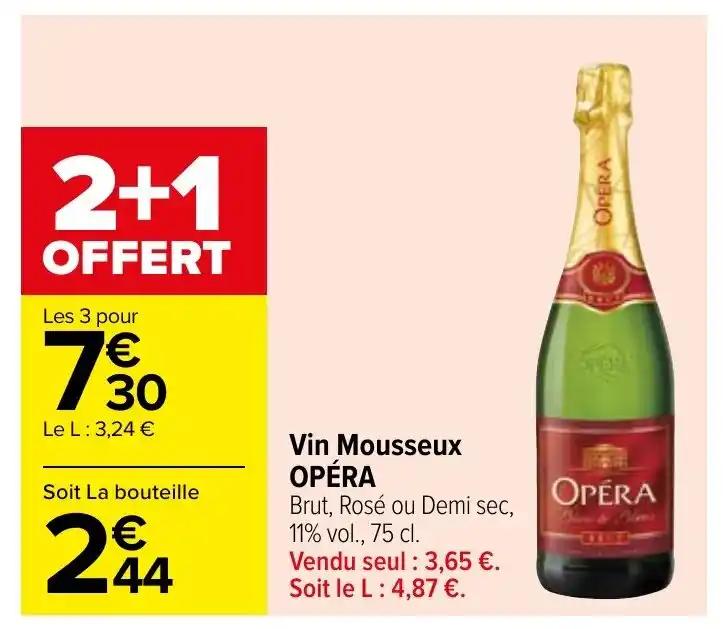 Vin Mousseux OPÉRA