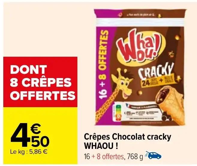 Crêpes Chocolat cracky WHAOU!