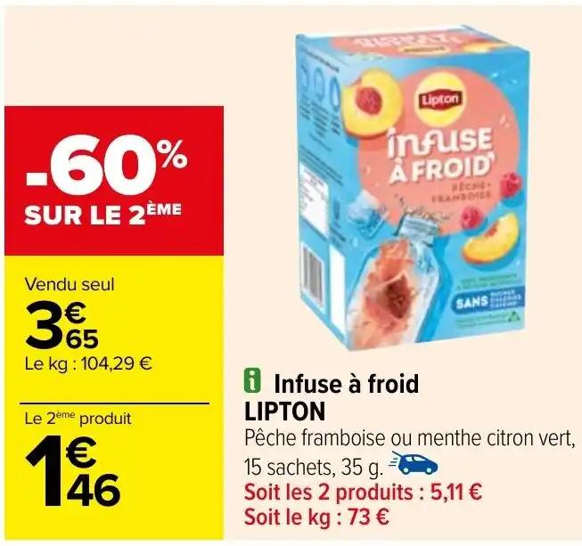 i Infuse à froid LIPTON