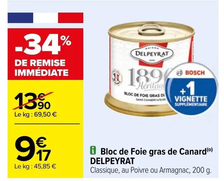 8 Bloc de Foie gras de Canard (0) DELPEYRAT