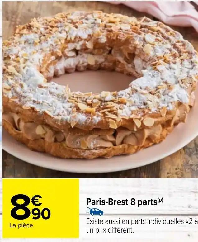 Paris-Brest 8 parts (P)