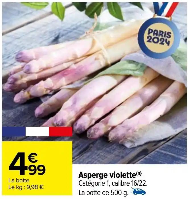 Asperge violette(n)