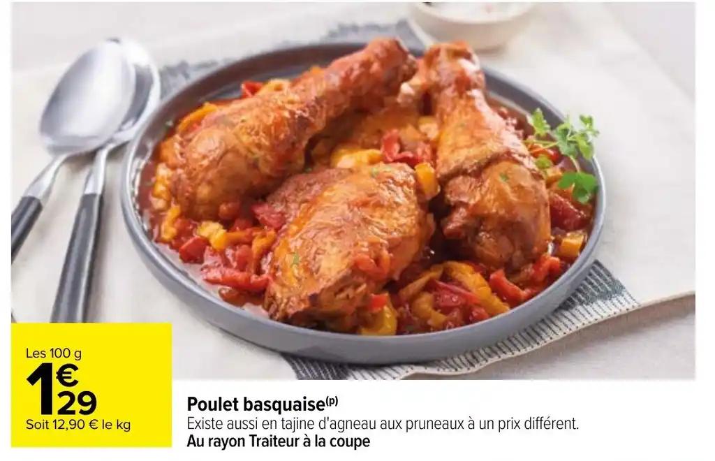 Poulet basquaise (p)