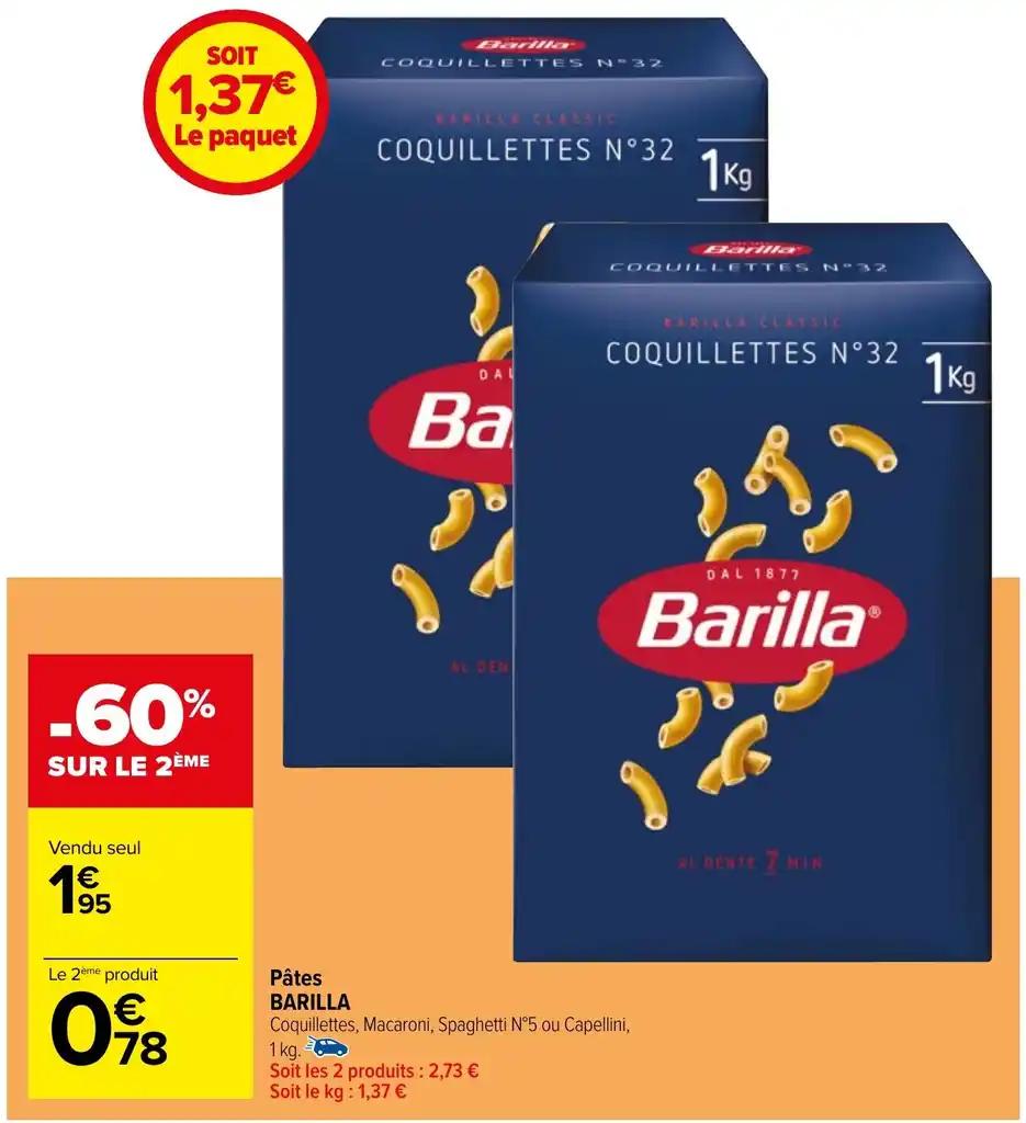 Pâtes BARILLA