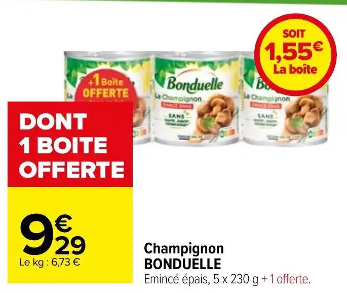 Champignon BONDUELLE