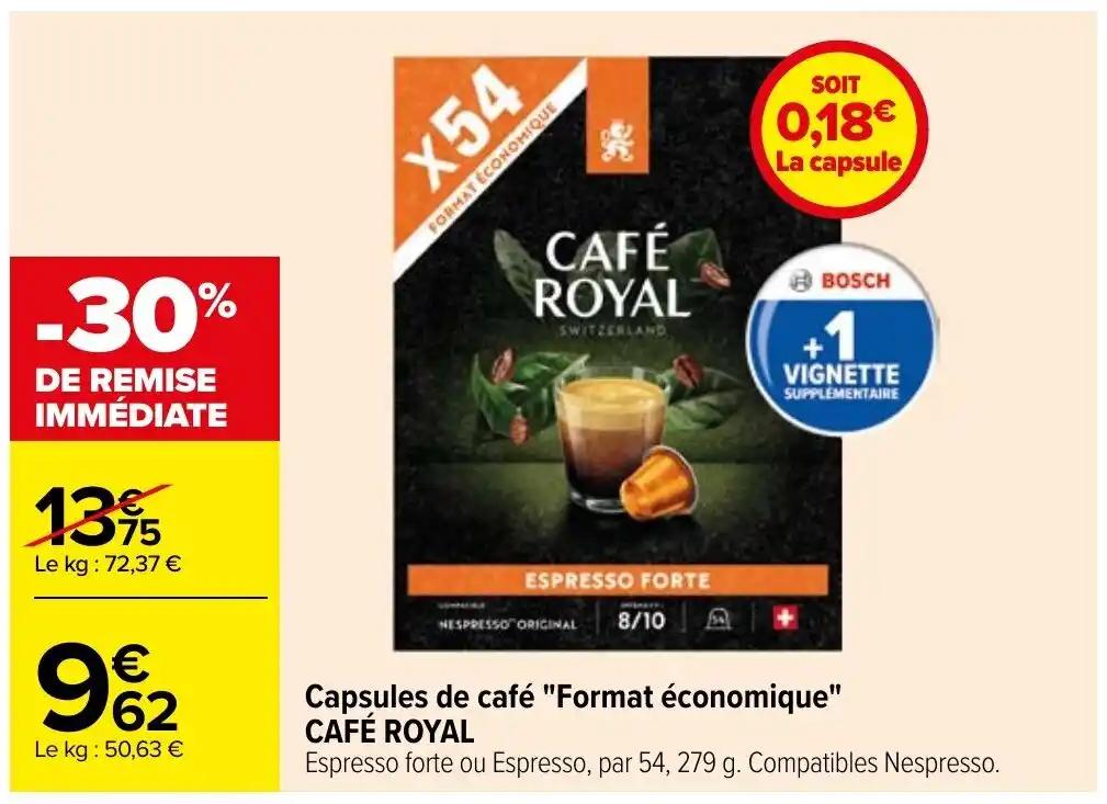 Promotion Exclusives de Café Royal : Découvrez l'Offre incontournable