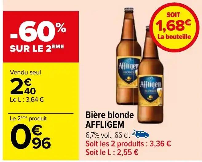 Bière blonde AFFLIGEM