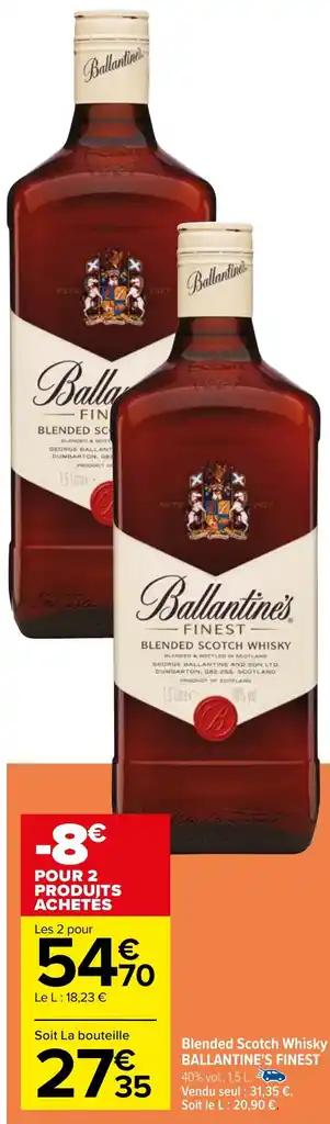 Blended Scotch Whisky BALLANTINE'S FINEST