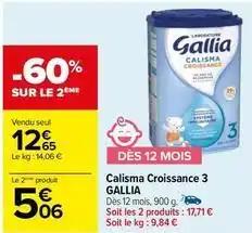 Lait de croissance