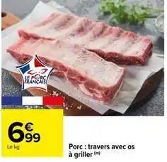 Travers de porc