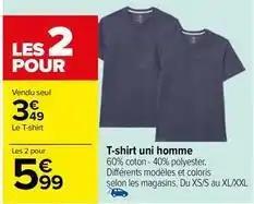 T-shirt homme