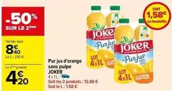 Jus d'orange