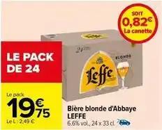 Bière blonde