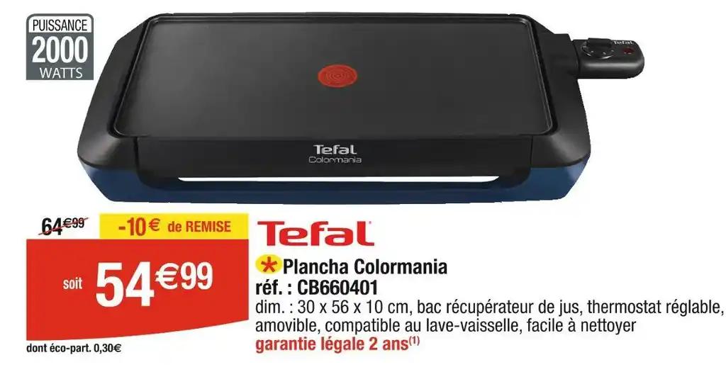 Tefal Plancha Colormania