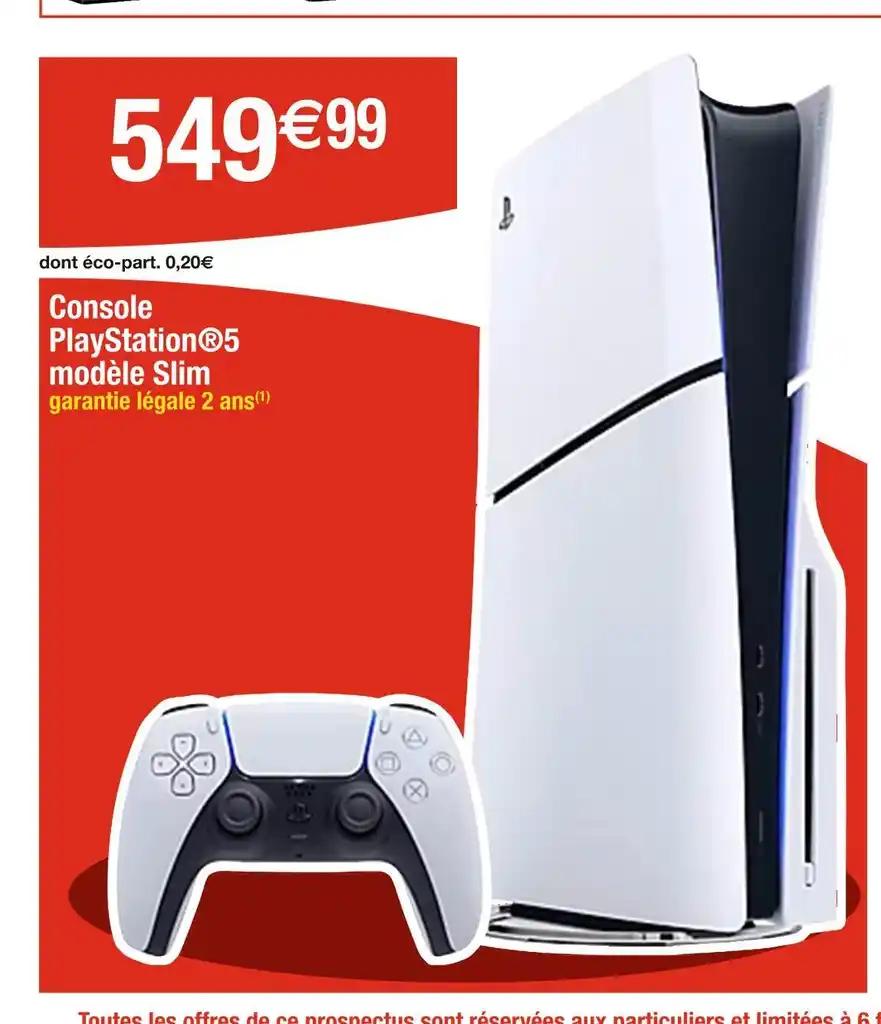 PlayStation Console PlayStation5 modèle Slim