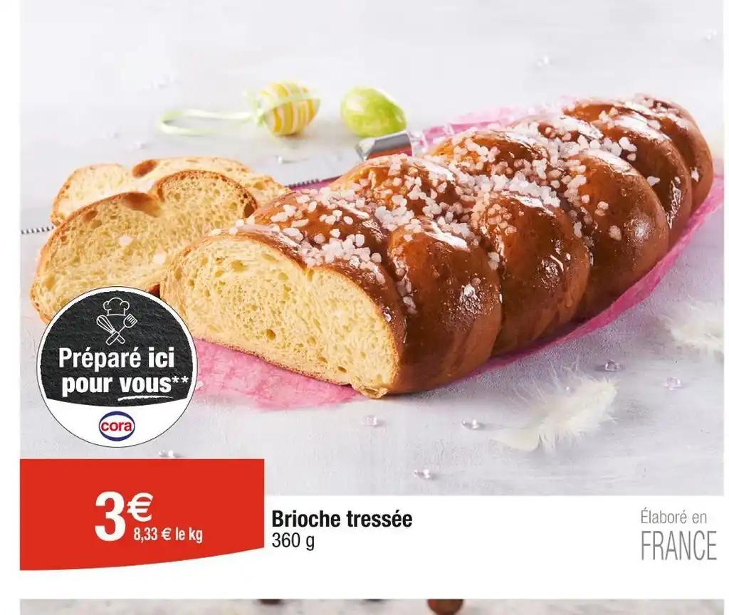 Brioche tressée